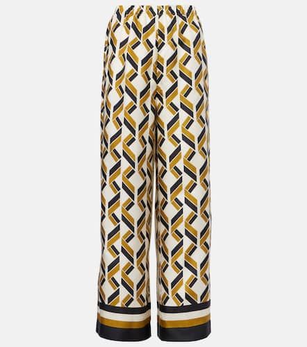 Weite Hose Tube aus Seiden-Twill - Eres - Modalova