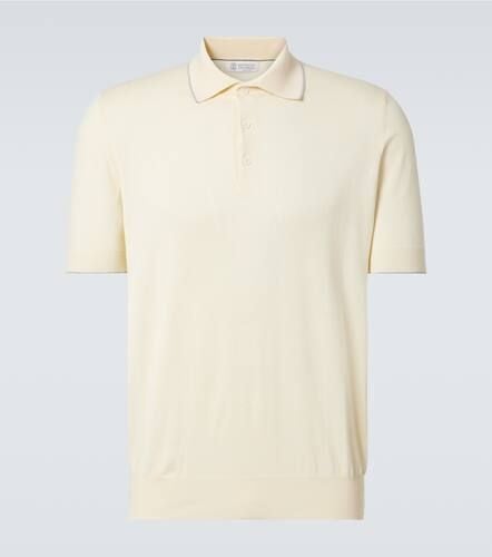 Cotton polo shirt - Brunello Cucinelli - Modalova