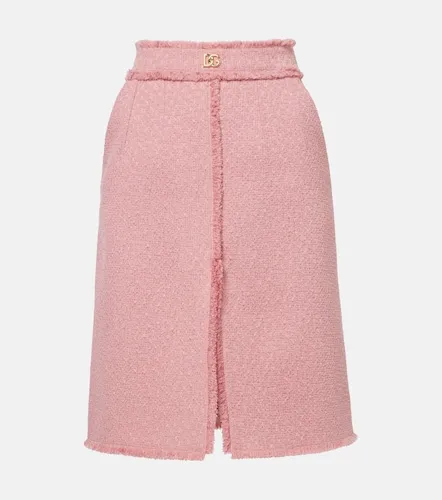 Dolce&Gabbana DG wool-blend skirt - Dolce&Gabbana - Modalova