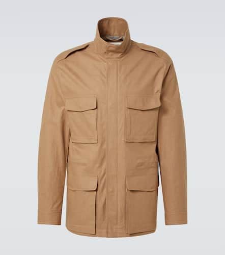 Tod's Linen field jacket - Tod's - Modalova