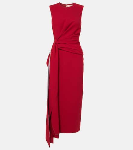 Elham draped crÃªpe midi dress - Roksanda - Modalova