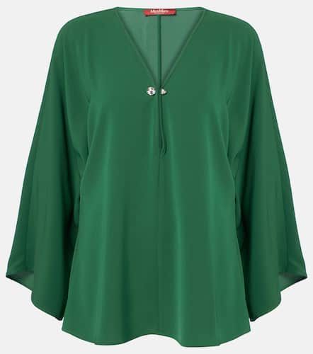 Umile crystal-embellished cady blouse - Max Mara - Modalova