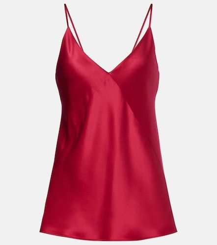 Top lencero de satén de seda - Max Mara - Modalova