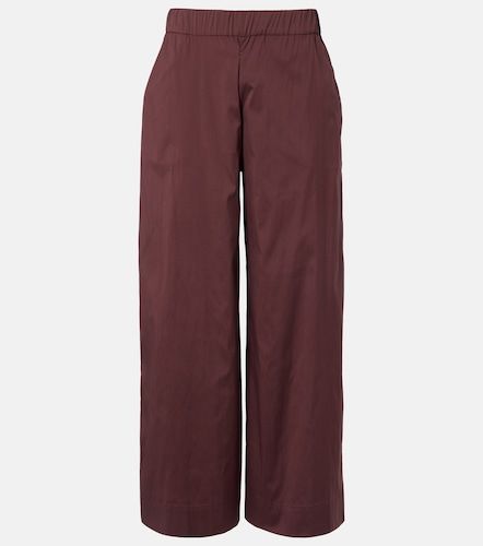 Pece cotton-blend wide-leg pants - Max Mara - Modalova