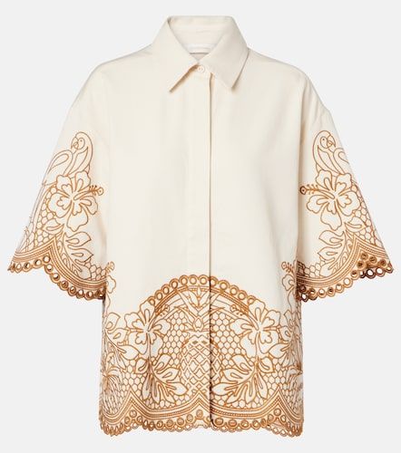 Camisa Como de algodón bordada - Zimmermann - Modalova