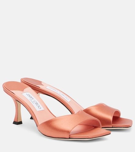 Jimmy Choo Skye satin mules - Jimmy Choo - Modalova