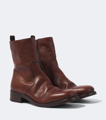 Prada Leather ankle boots - Prada - Modalova