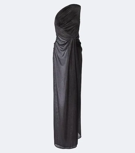 Gathered one-shoulder lame gown - Dolce&Gabbana - Modalova