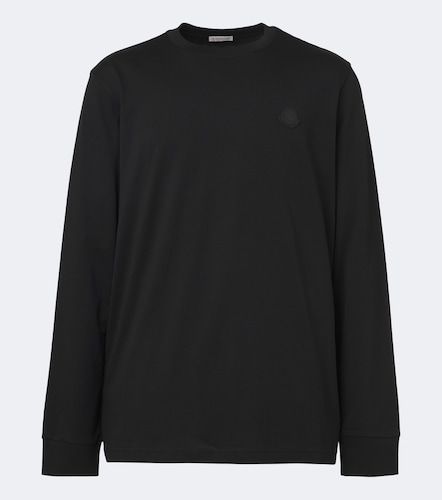Longsleeve aus Baumwoll-Jersey - Moncler - Modalova