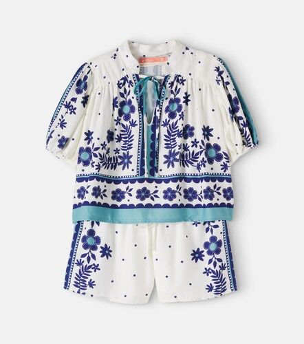 Fábula Set de top y shorts floral - Fabula - Modalova