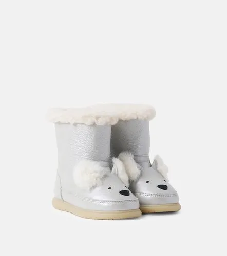 Botas Deloniek de piel con lana - Donsje - Modalova