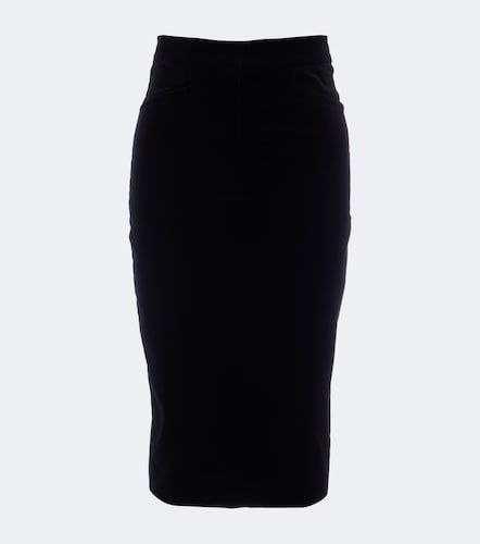 Bleistiftrock Elegante aus Baumwollsamt - Max Mara - Modalova