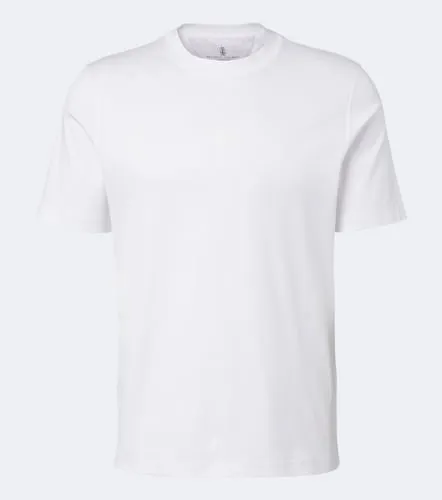 Cotton jersey T-shirt - Brunello Cucinelli - Modalova