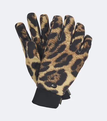 Softy leopard-print gloves - Goldbergh - Modalova
