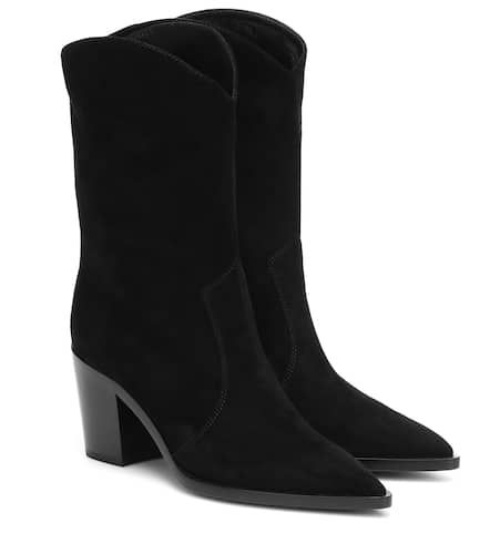 Denver suede ankle boots - Gianvito Rossi - Modalova