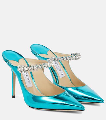 Bing 100 metallic leather mules - Jimmy Choo - Modalova