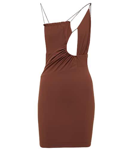 Cutout ruched minidress - Nensi Dojaka - Modalova