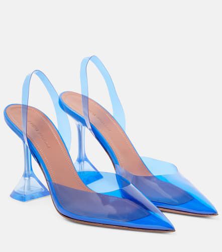 Pumps slingback Holli Glass in PVC - Amina Muaddi - Modalova