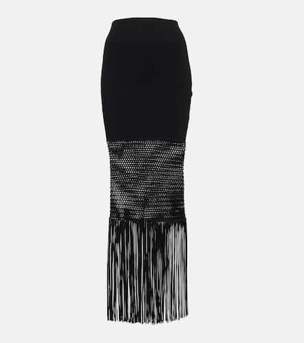 Diana fringed macramÃ© skirt - Galvan - Modalova