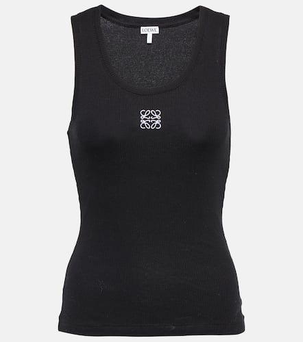 Loewe Anagram cotton-blend tank top - Loewe - Modalova