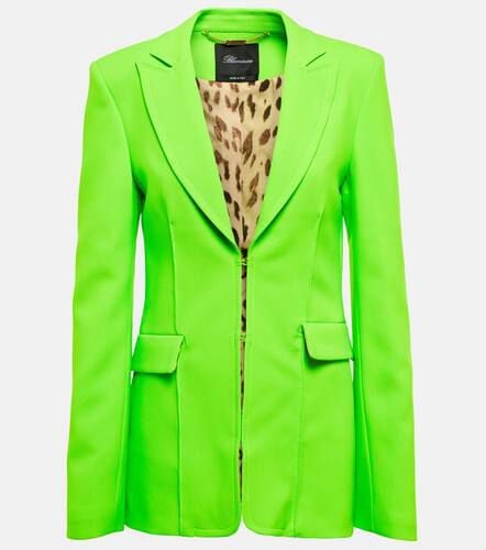 Blumarine Blazer de crepé - Blumarine - Modalova