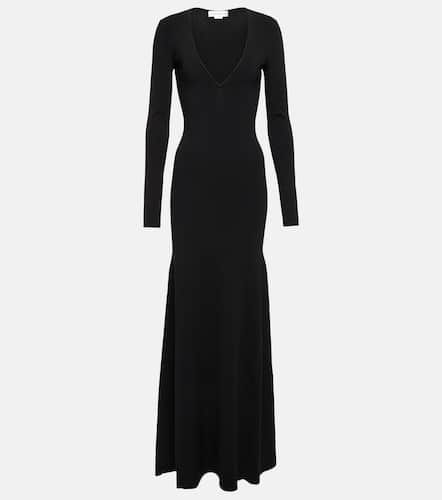 Knitted V-neck maxi dress - Victoria Beckham - Modalova