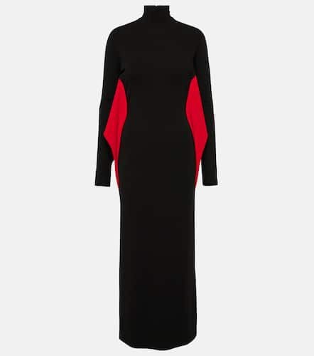 Ferragamo Mockneck midi dress - Ferragamo - Modalova