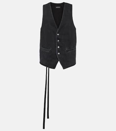 Ann Demeulemeester Denim waistcoat - Ann Demeulemeester - Modalova