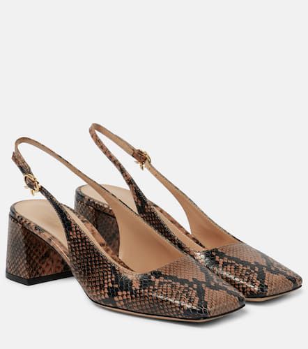 Borneo leather slingback pumps - Gianvito Rossi - Modalova