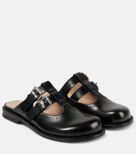 Loewe Campo leather mules - Loewe - Modalova