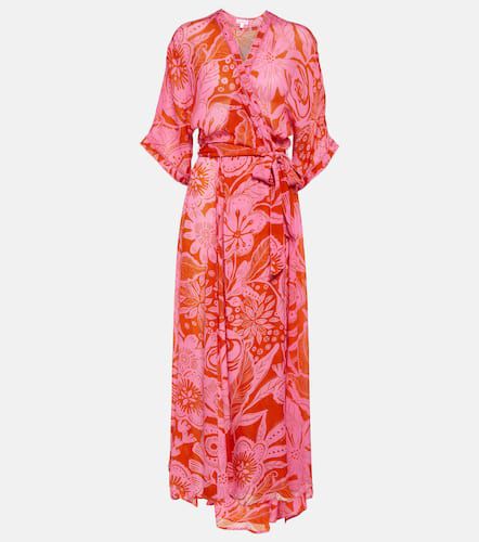 Adha floral wrap dress - Poupette St Barth - Modalova