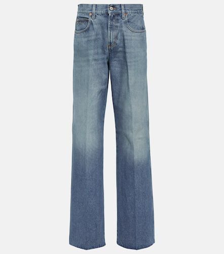 Horsebit mid-rise straight jeans - Gucci - Modalova