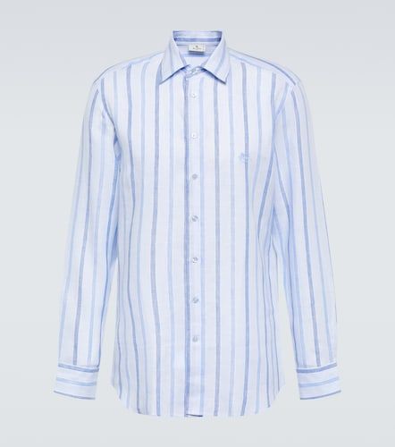 Etro Camicia in lino a righe - Etro - Modalova
