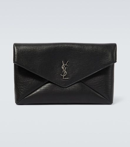 Pouch Cassandre Envelope Large de piel - Saint Laurent - Modalova