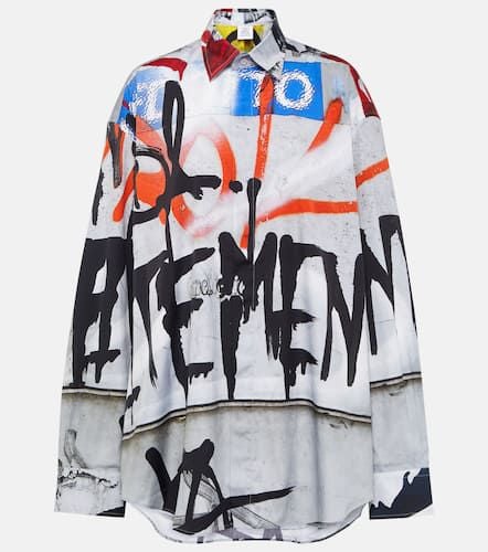 Vetements Printed cotton shirt - Vetements - Modalova