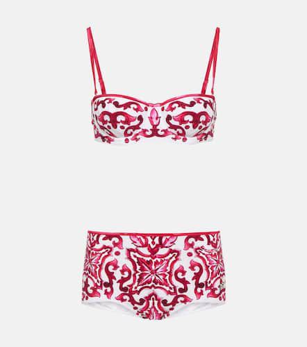 Dolce&Gabbana Majolica bikini set - Dolce&Gabbana - Modalova