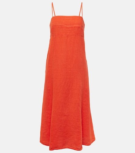 Velvet Abito midi Stephie in lino - Velvet - Modalova