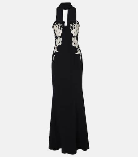 Embroidered strapless gown - Elie Saab - Modalova