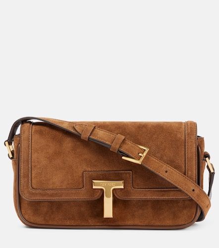 Schultertasche Wallis Mini aus Veloursleder - Tom Ford - Modalova