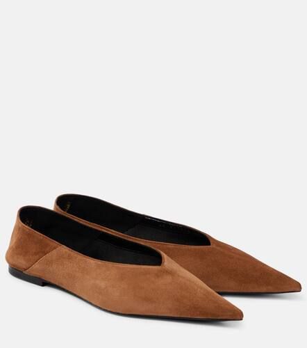 Nour suede ballet flats - Saint Laurent - Modalova