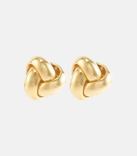Pendientes Puffed Knot de oro de 14 ct - Stone and Strand - Modalova