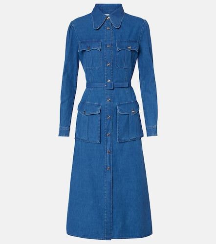 Valentino Vestido camisero de denim - Valentino - Modalova