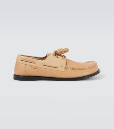 Loewe Campo leather boat shoes - Loewe - Modalova