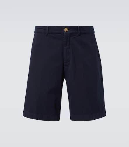 Cotton twill Bermuda shorts - Brunello Cucinelli - Modalova