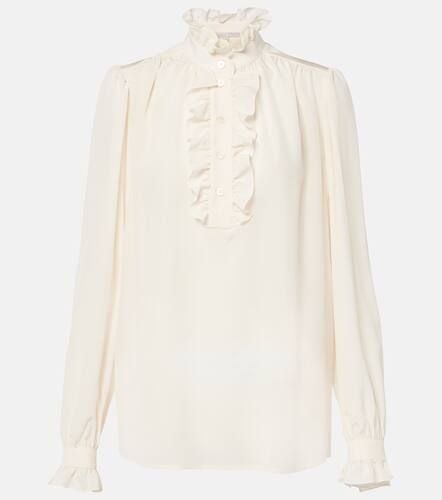 Meredith ruffled silk blouse - Stella McCartney - Modalova