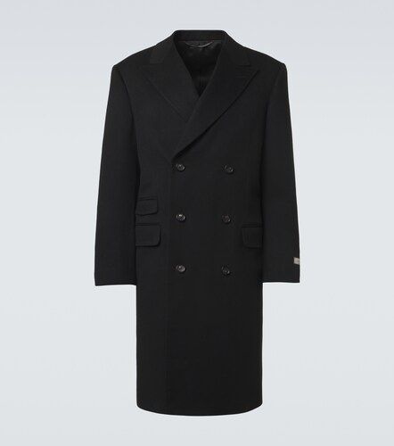 Double-breasted wool and cashmere coat - Canali - Modalova