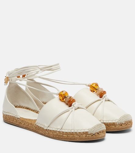 Lemi beaded leather espadrilles - Jimmy Choo - Modalova