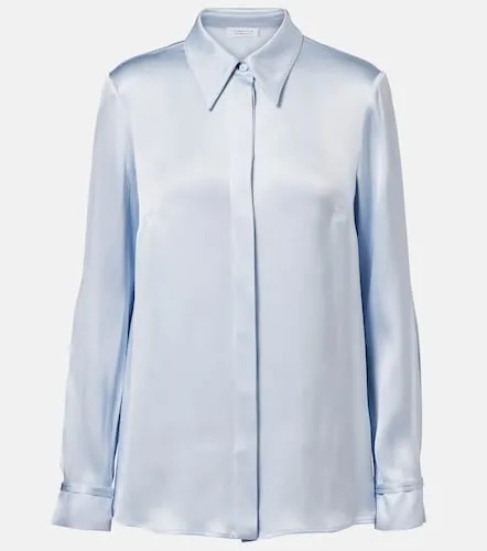 Cruz silk satin shirt - Gabriela Hearst - Modalova