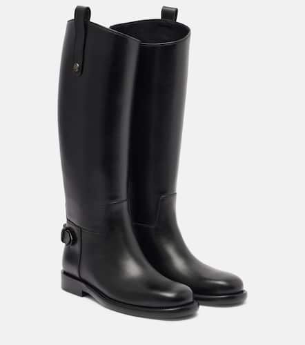 Cavalier leather knee-high boots - Burberry - Modalova