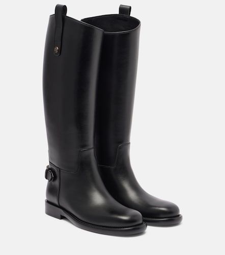 Cavalier leather knee-high boots - Burberry - Modalova